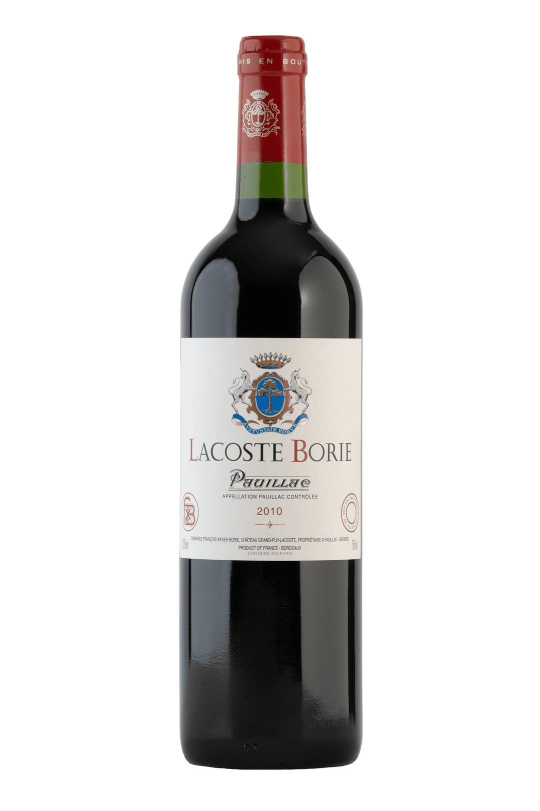 Lacoste Borie 2ème Vin 2010