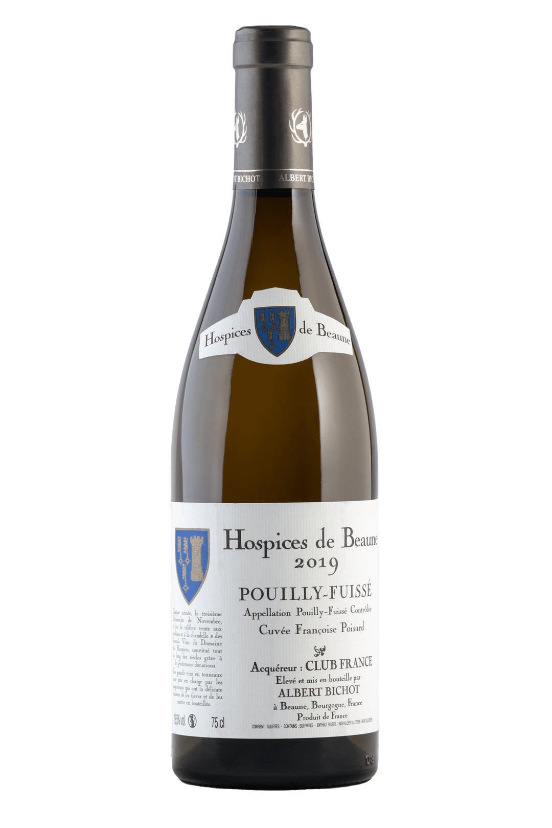 Pouilly Fuissé Cuvée Francois Poisard (Club France) 2019