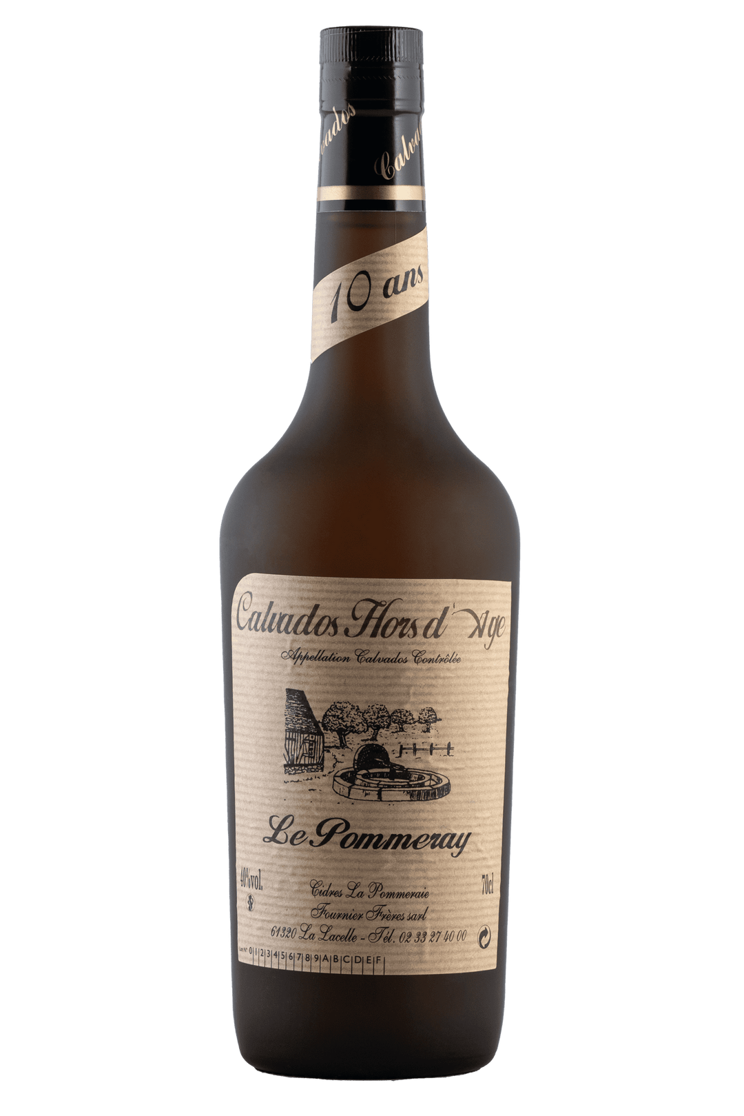 Calvados Hors d'Age 10 ans Le Pommeray (Cidre Fournier)