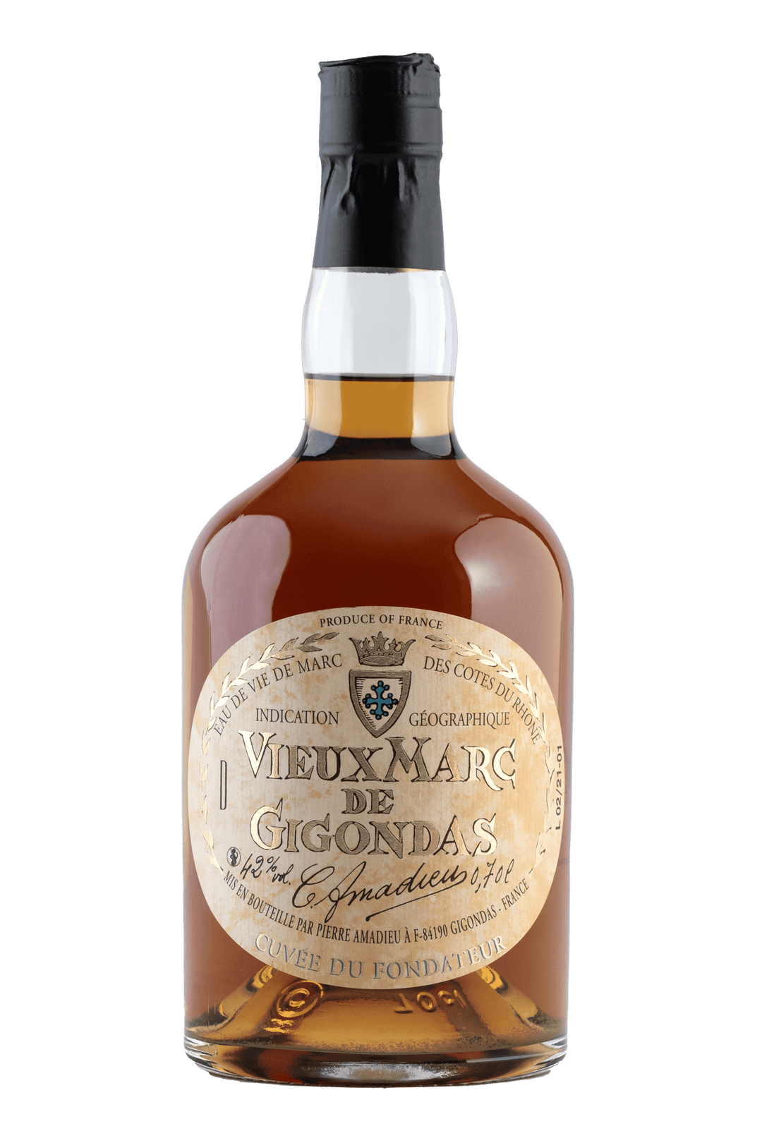 Vieux Marc de Gigondas Cuvée Claude Amadieu (Pierre Amadieu)