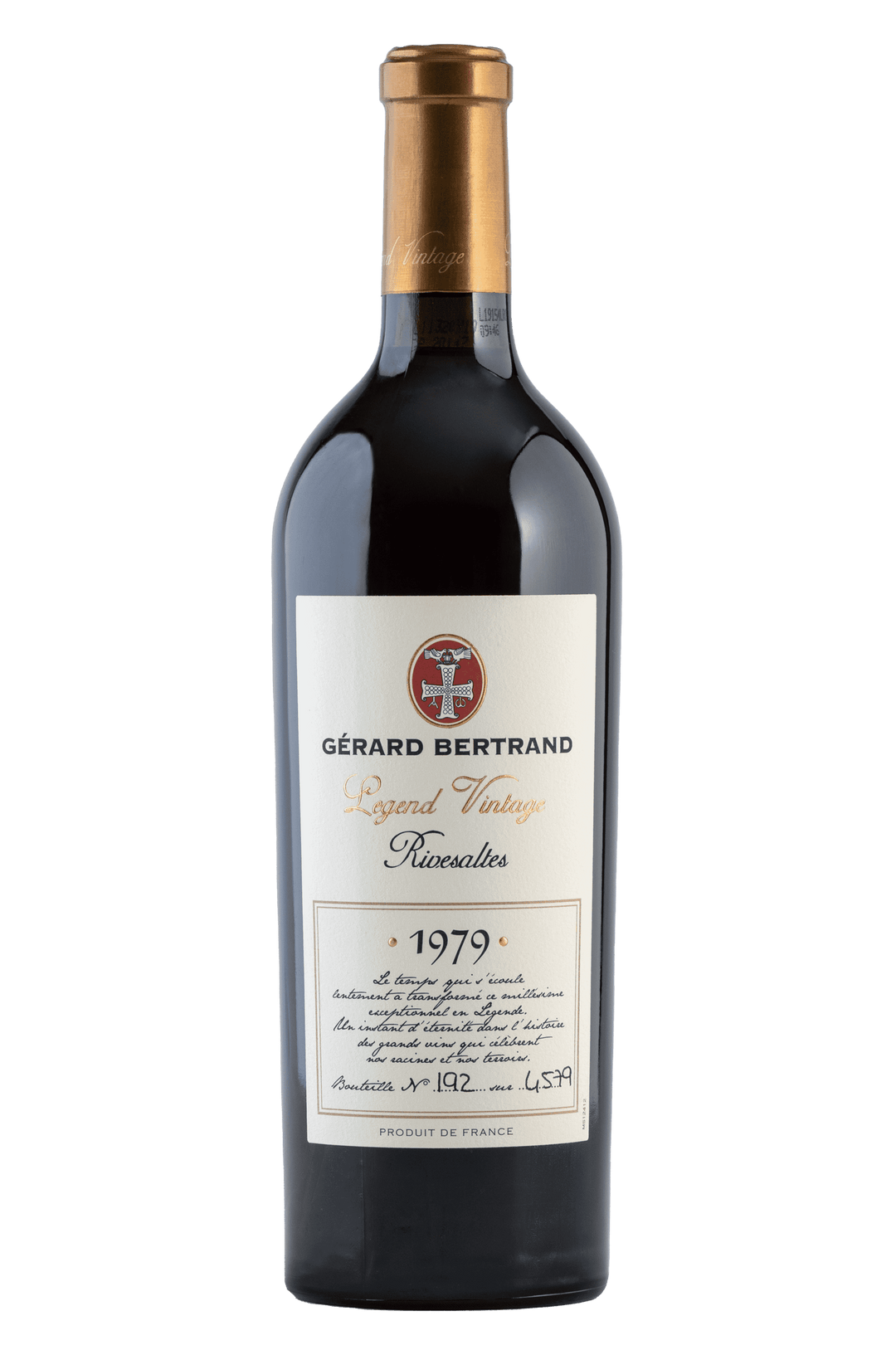 Rivesaltes Vintage Legende (Gérard Bertrand) 1979