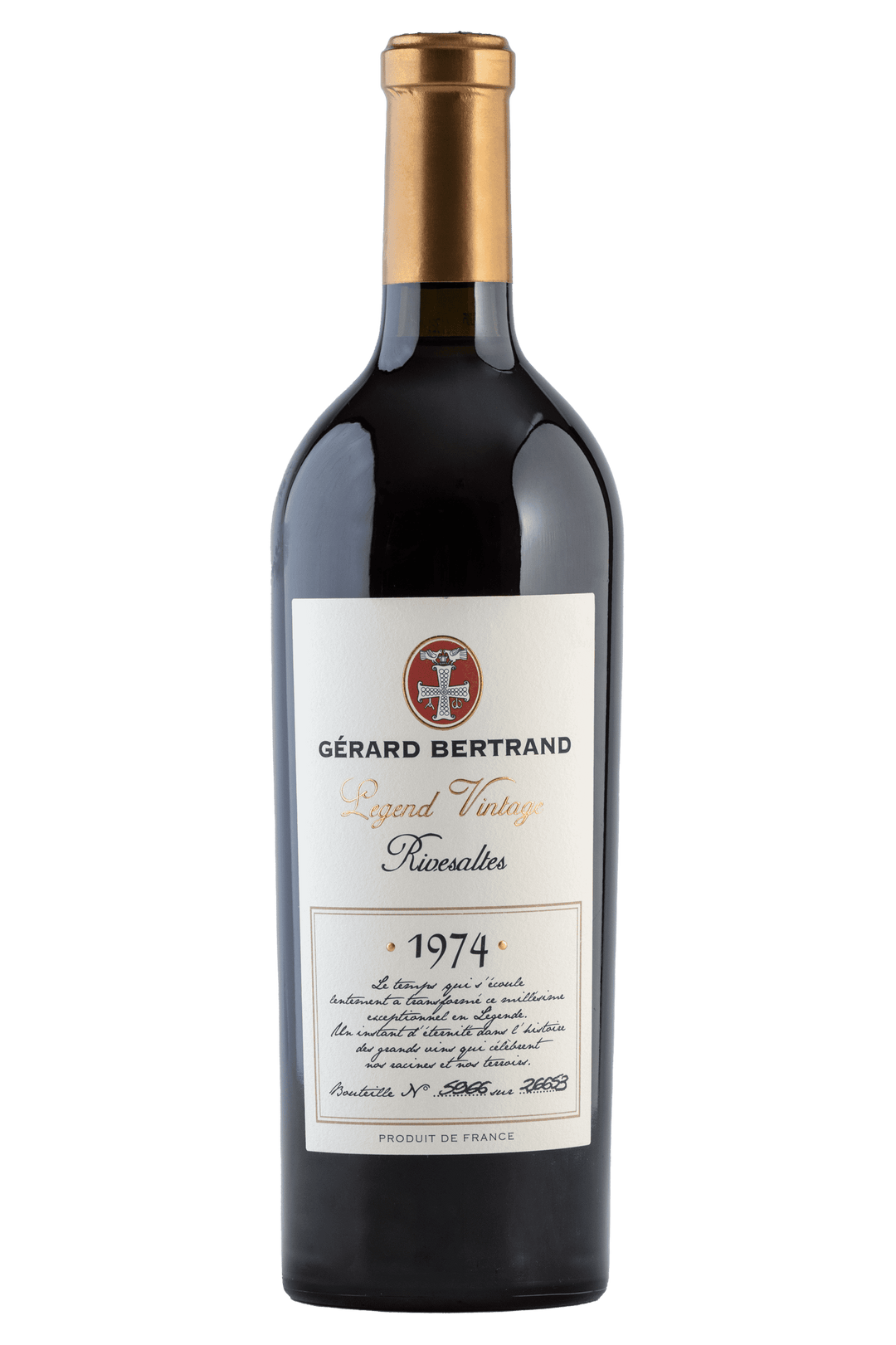 Rivesaltes Vintage Legende (Gérard Bertrand) 1974
