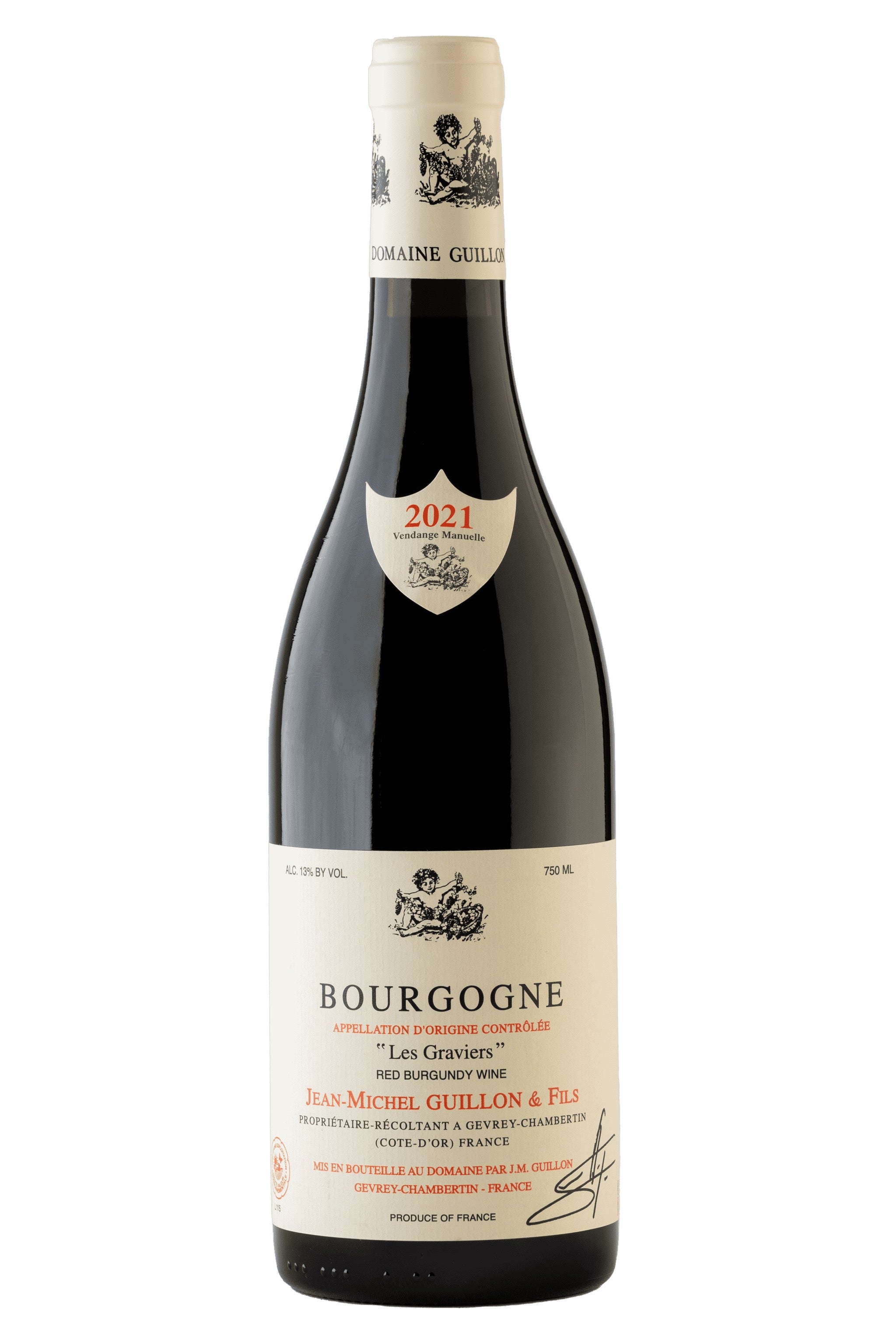 Bourgogne Pinot Noir Les Graviers (jean Michel Guillon) 2021 – Vinos De 