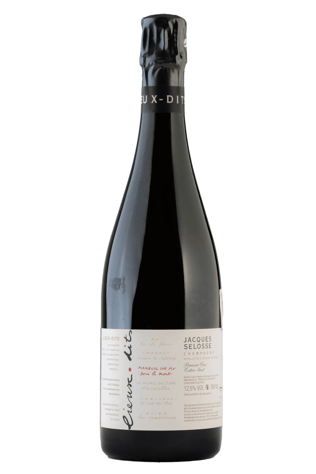 Champagne Lieux Dits Mareuil sur Äy Extra-Brut (Jacques Selosse)