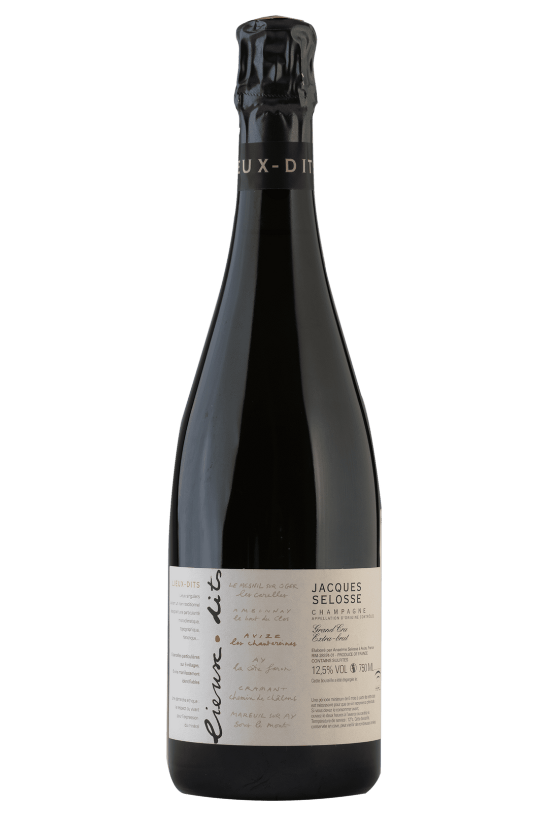 Champagne Lieux Dits Avize Extra-Brut (Jacques Selosse)