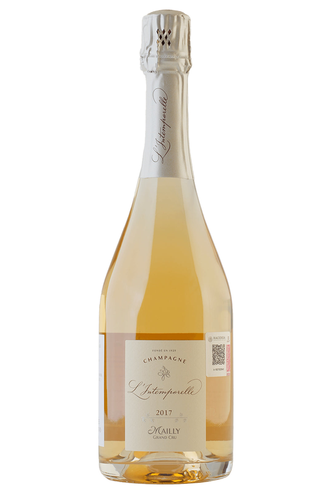 Champagne L'Intemporelle Grand Cru Brut (Mailly) 2017 - Default Title (V001602)
