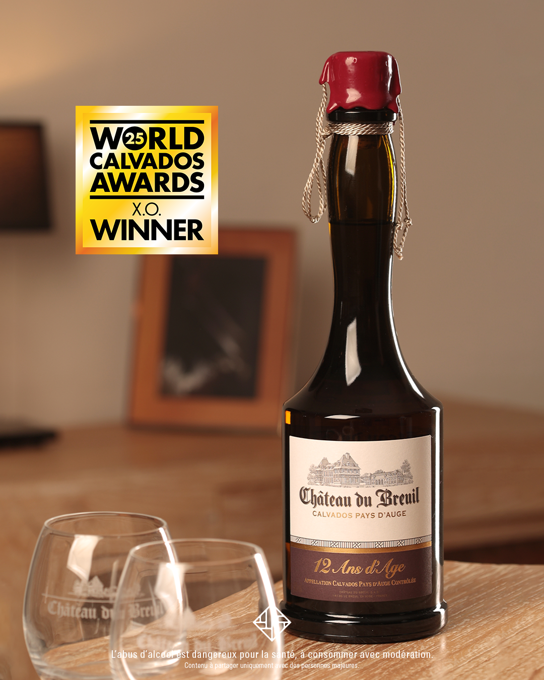 Calvados 12 ans d'Age (Château Du Breuil)