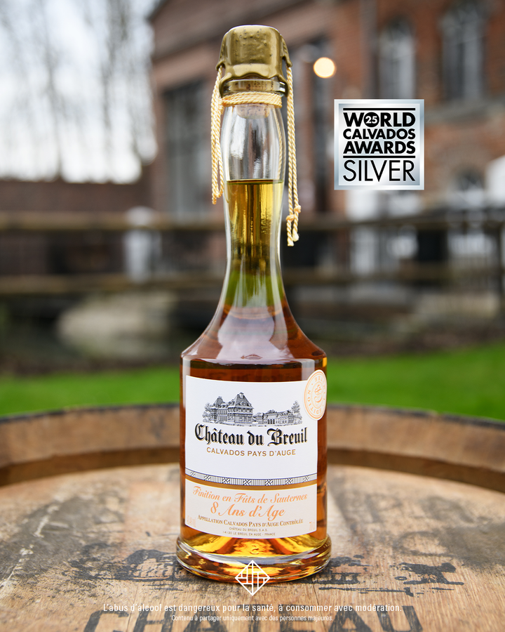 Calvados Finition en Fûts de Sauternes 8 ans (Château Du Breuil)