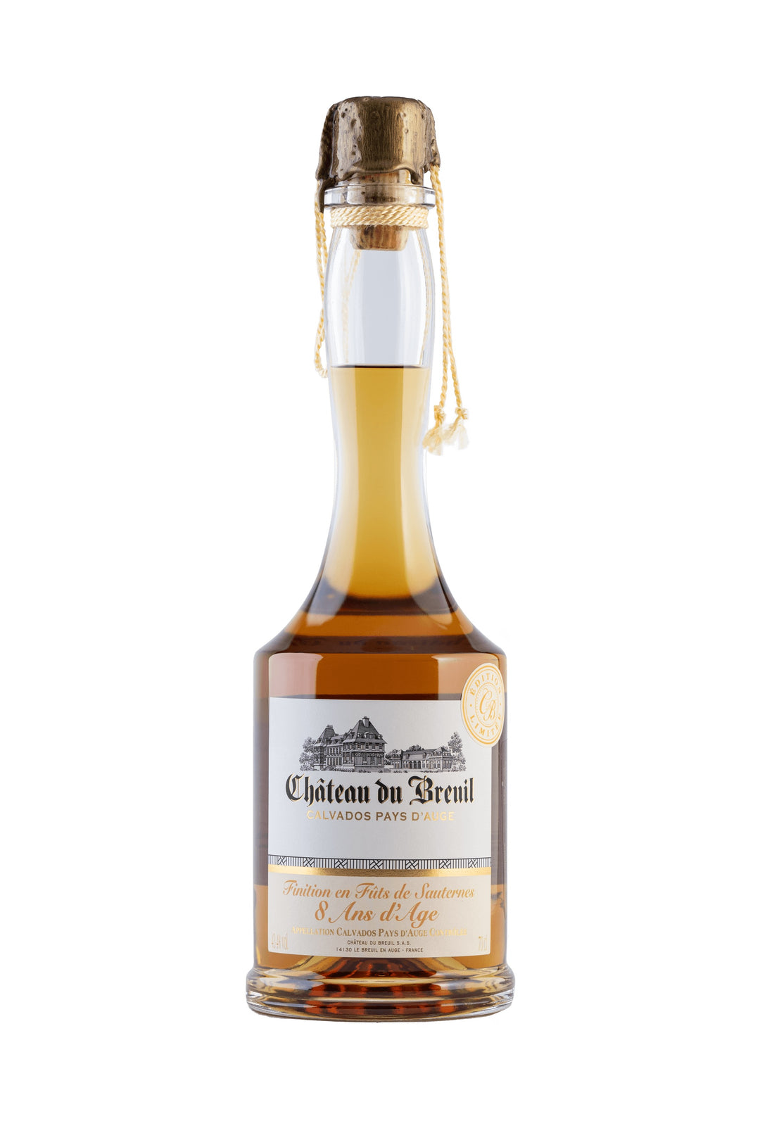 Calvados Finition en Fûts de Sauternes 8 ans (Château Du Breuil) - Default Title (V000660)