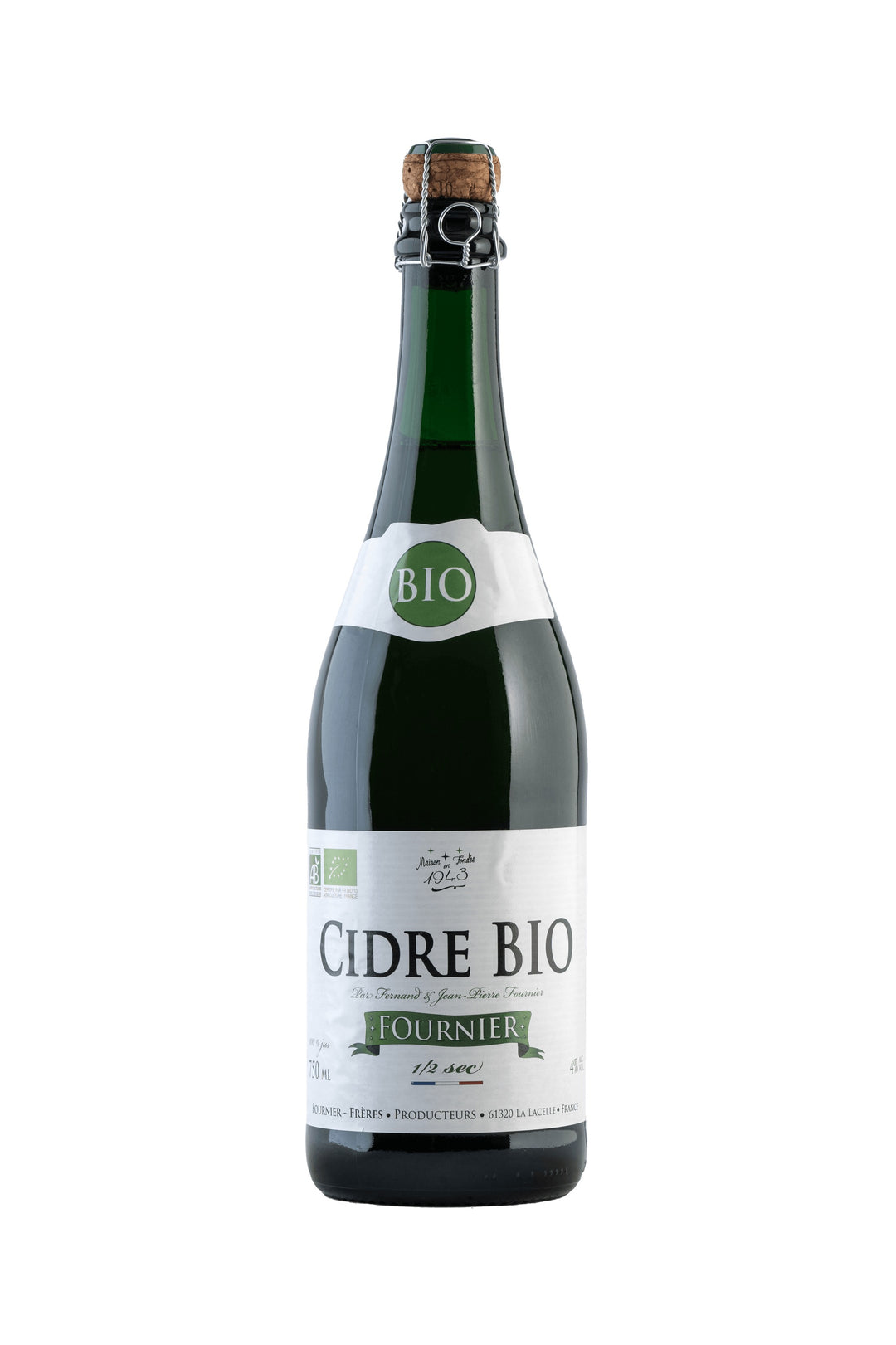 Cidre BIO Demisec (Cidre Fournier) - Default Title (V000678)