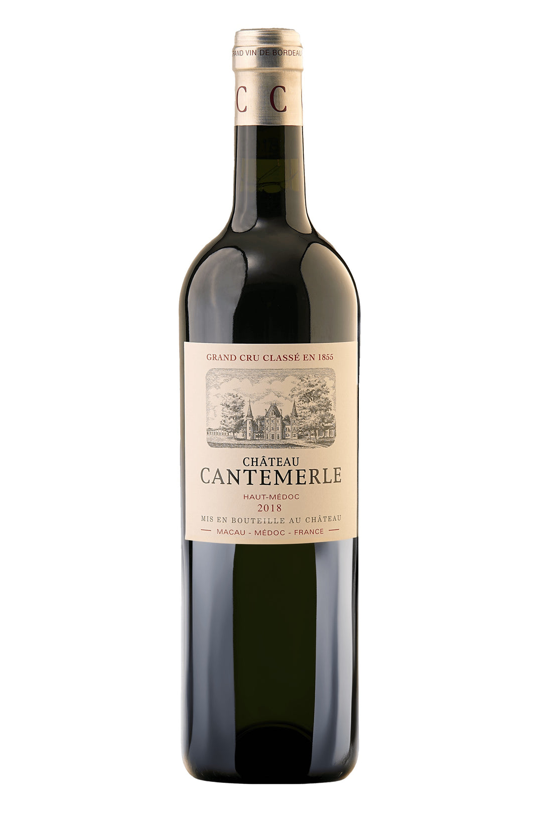 Château Cantemerle 5ème Cru Classé 2018 - Default Title (V001498)