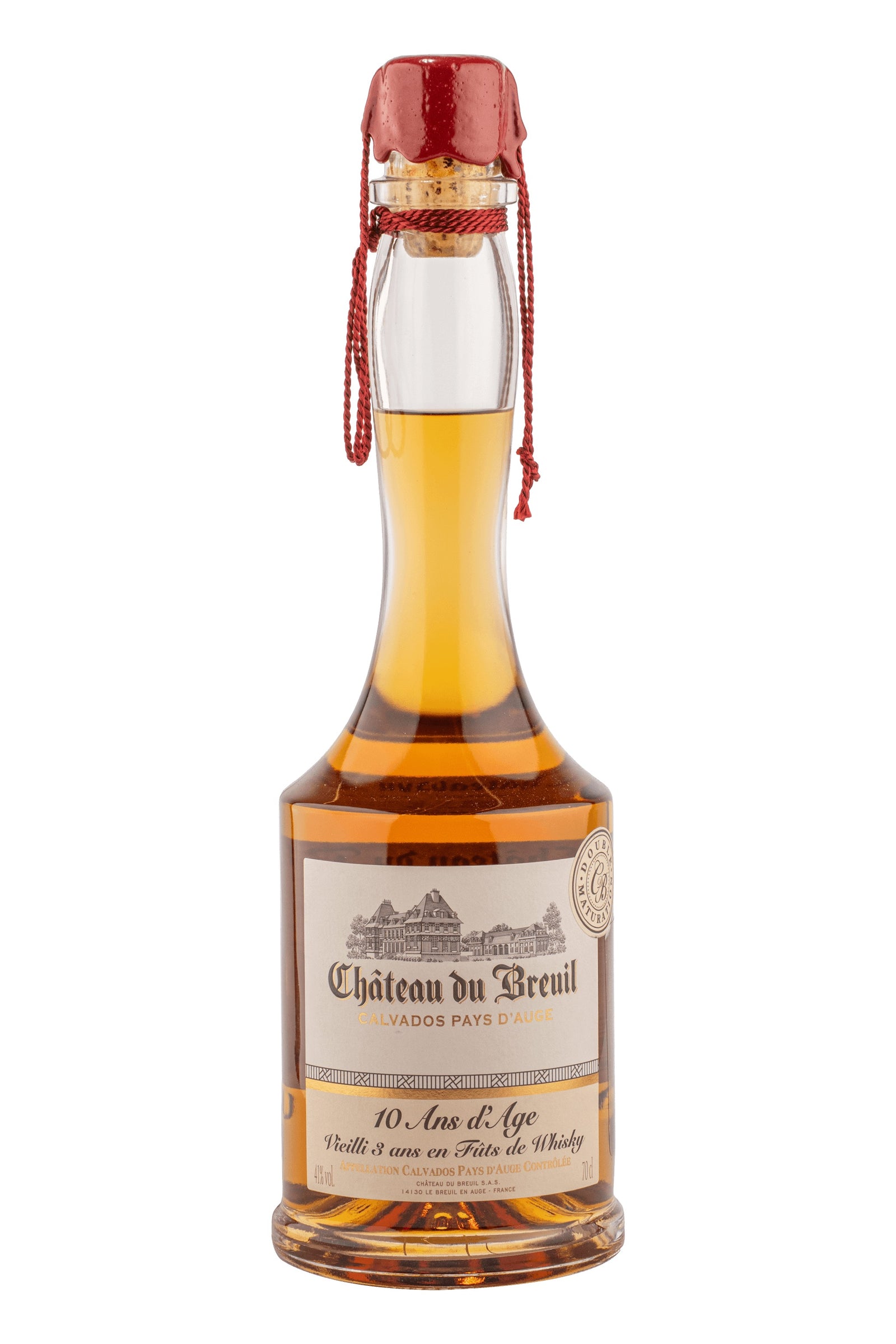 Calvados Finition Whisky 10 ans Château du Breuil - Default Title (V001895)