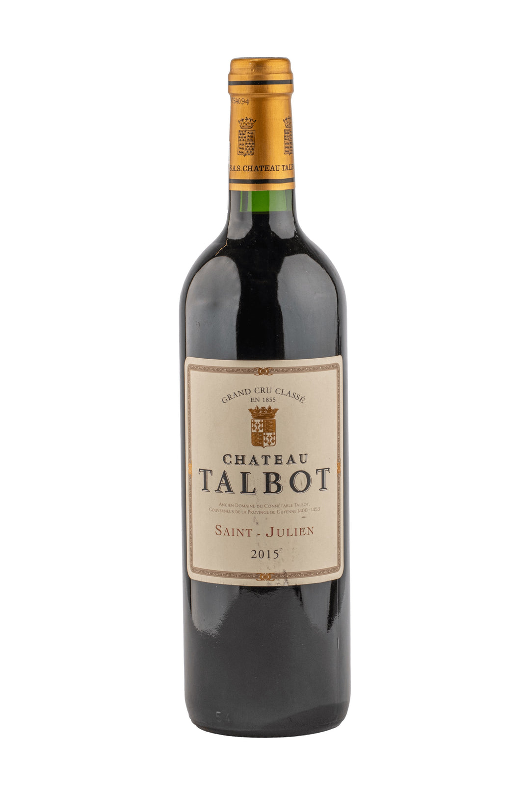 Château Talbot 4ème Cru Classé 2015 - Default Title (V001941)