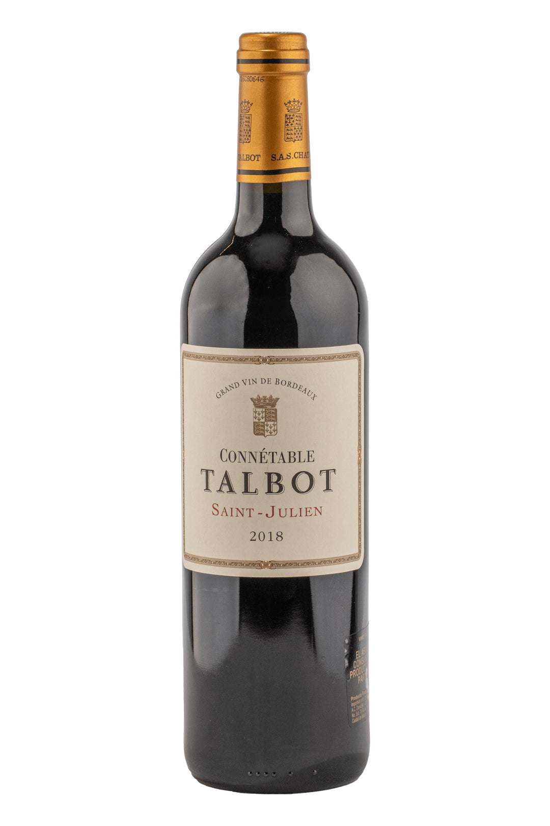 Connétable du Château Talbot 2éme Vin 2018 - Default Title (V001942)
