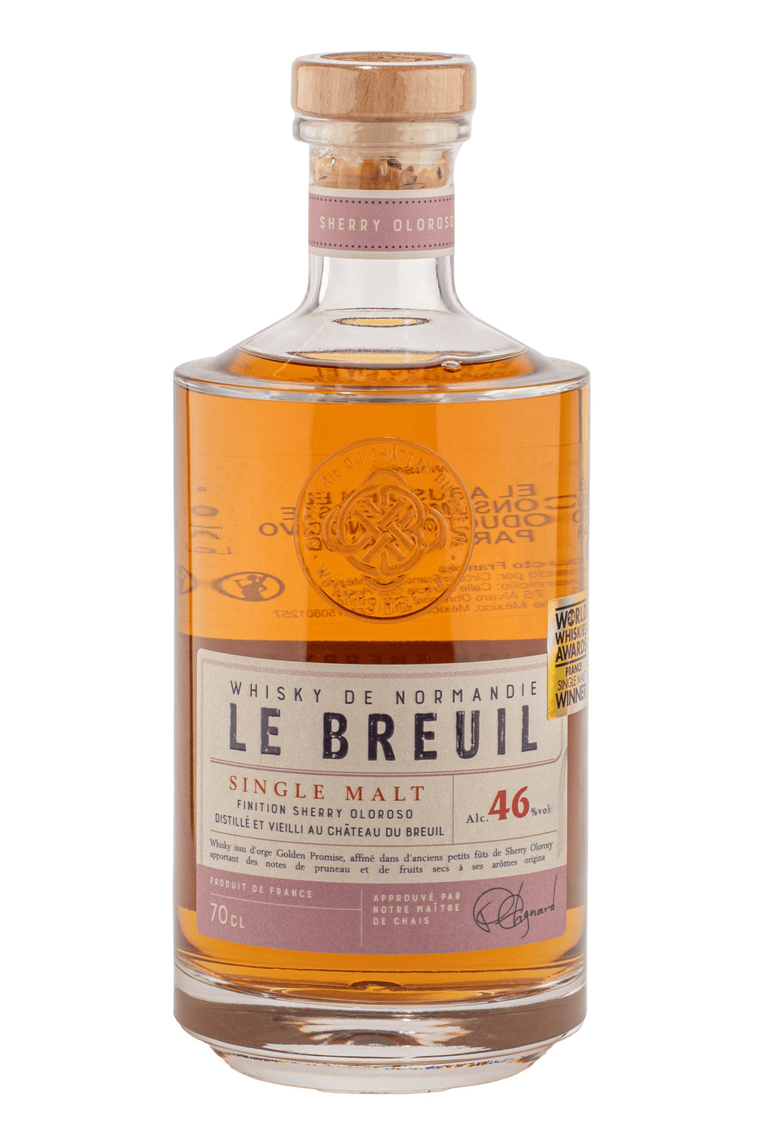 Whisky Le Breuil Sherry Château du Breuil - Default Title (V001968)