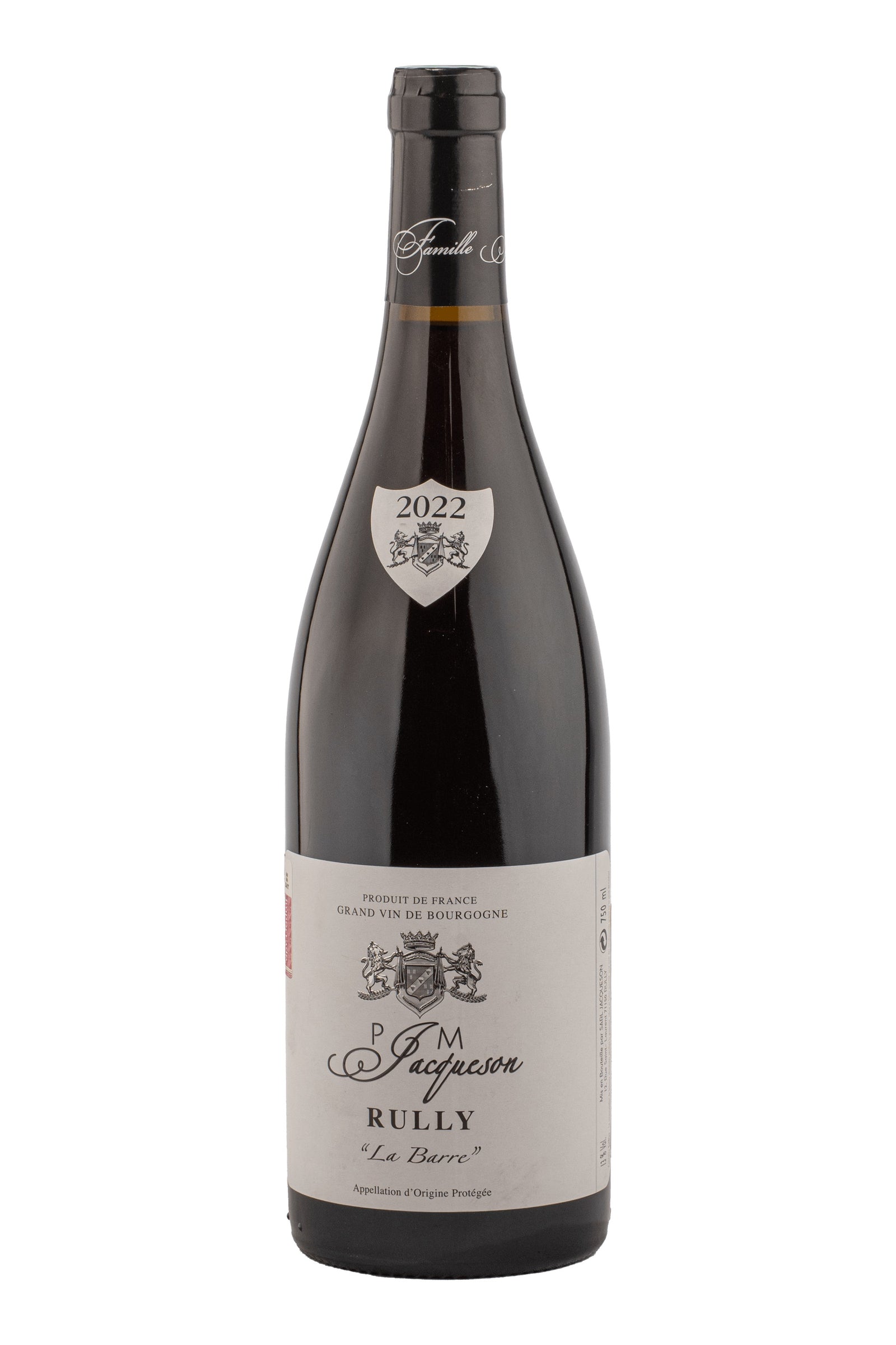 Rully La Barre Domaine Jacqueson 2022 - Default Title (V002000)