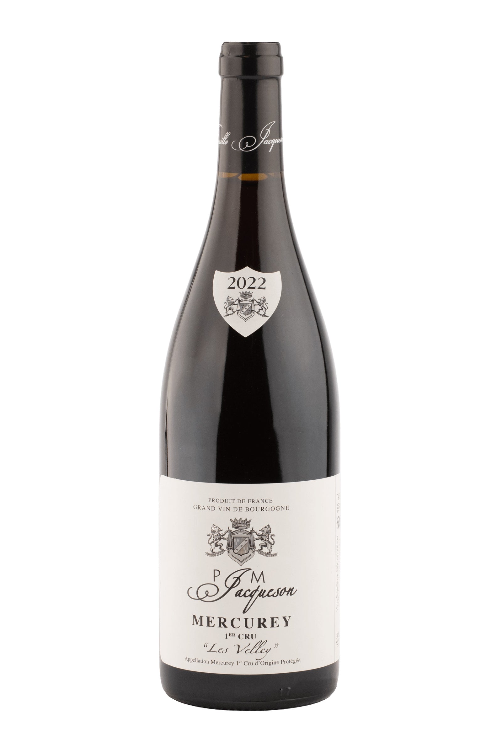 Mercurey Les Velley 1er Cru Domaine Jacqueson 2022 - Default Title (V002002)