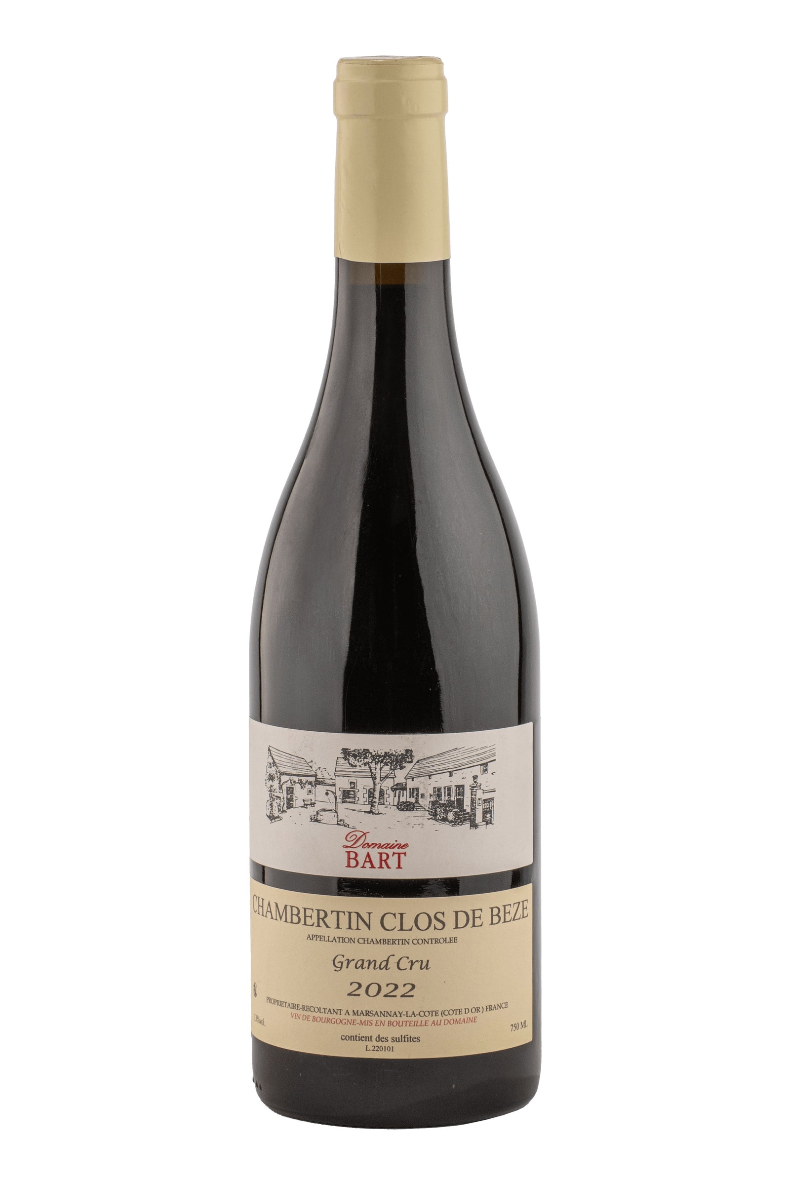 Chambertin Clos de Beze Grand Cru Domaine Bart 2022 - Default Title (V002054)