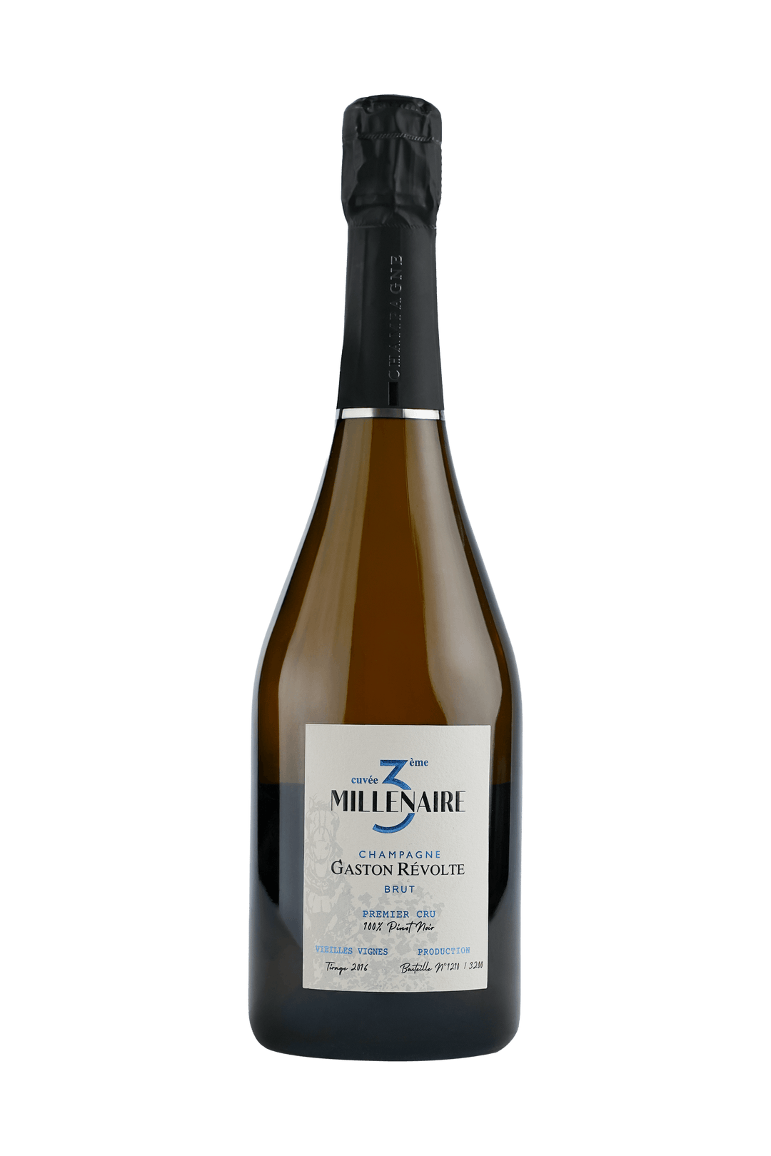 Champagne 3ème Milénaire Pinot Noir 1er Cru Brut (Gastone Révolte)