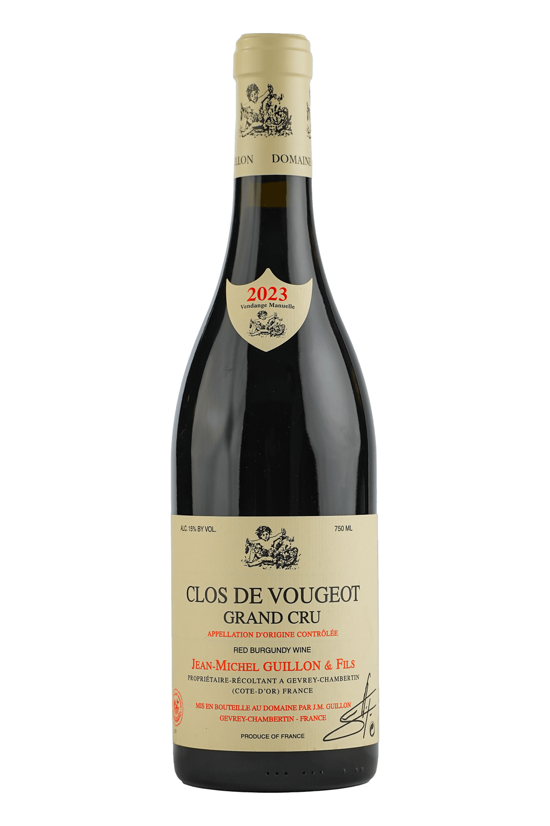 Clos de Vougeot Grand Cru (Jean Michel Guillon) 2023