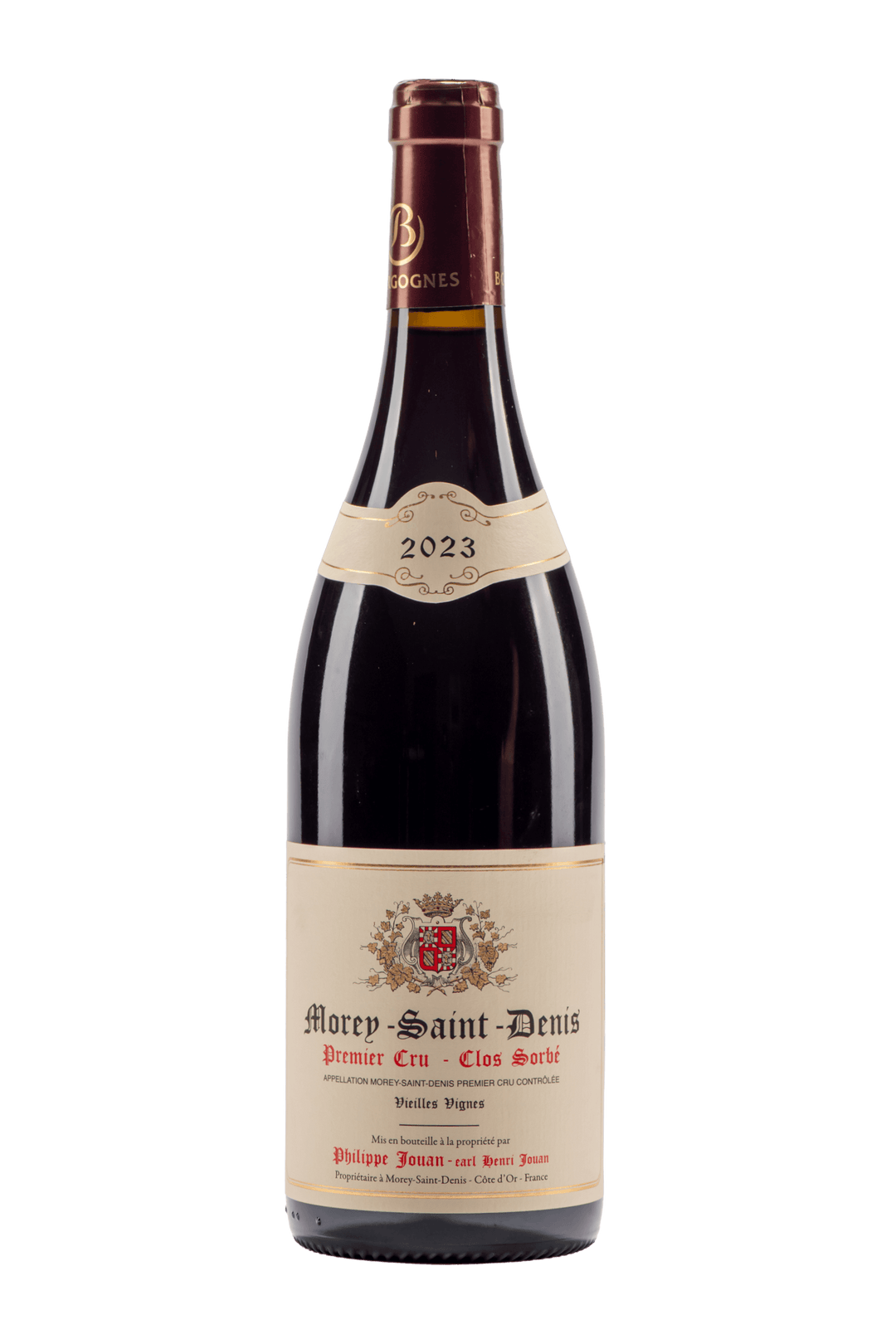 Morey Saint Denis Clos Sorbé 1er Cru (Domaine Jouan Henri) 2023