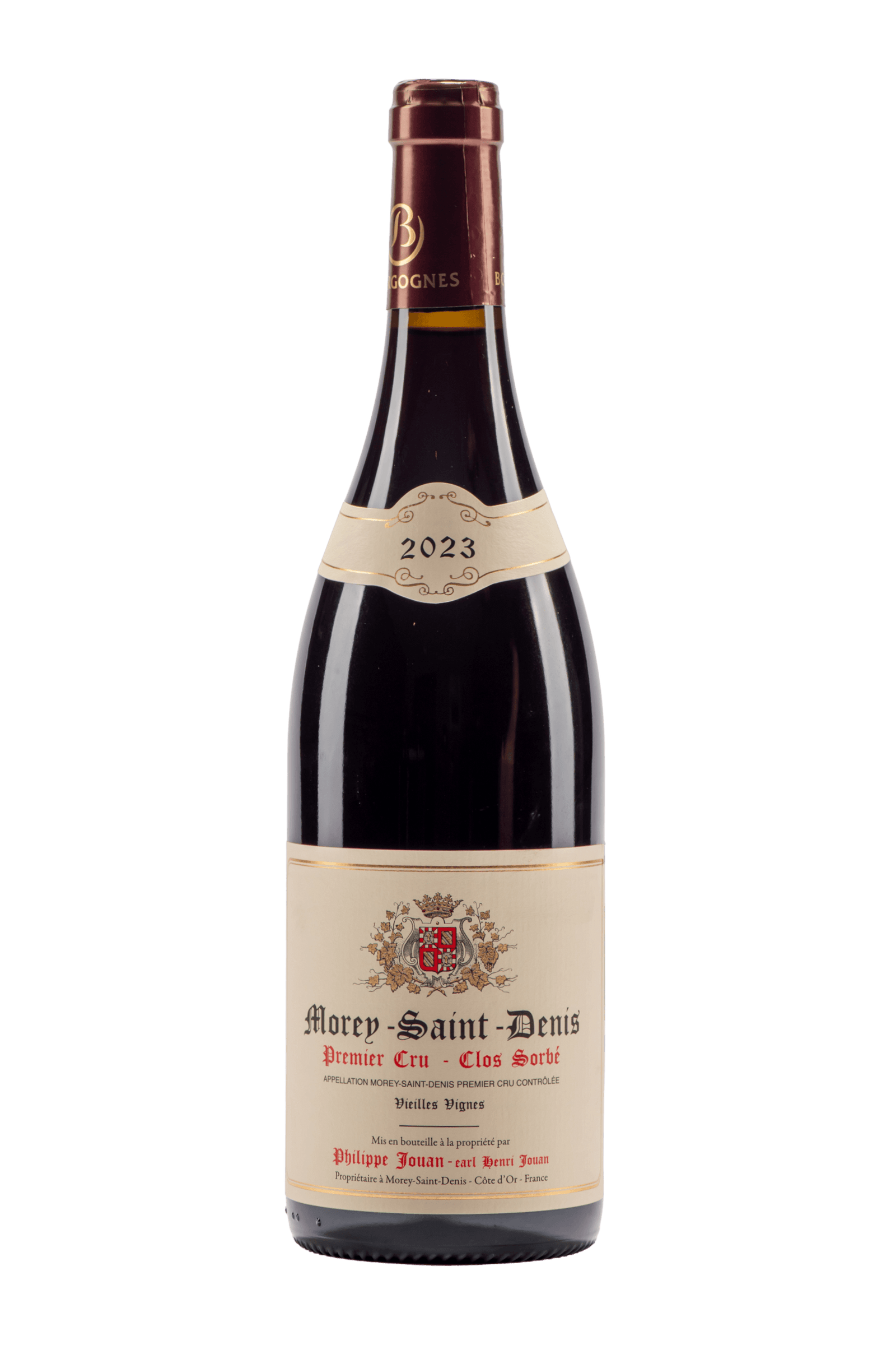 Morey Saint Denis Clos Sorbé 1er Cru (Domaine Jouan Henri) 2023
