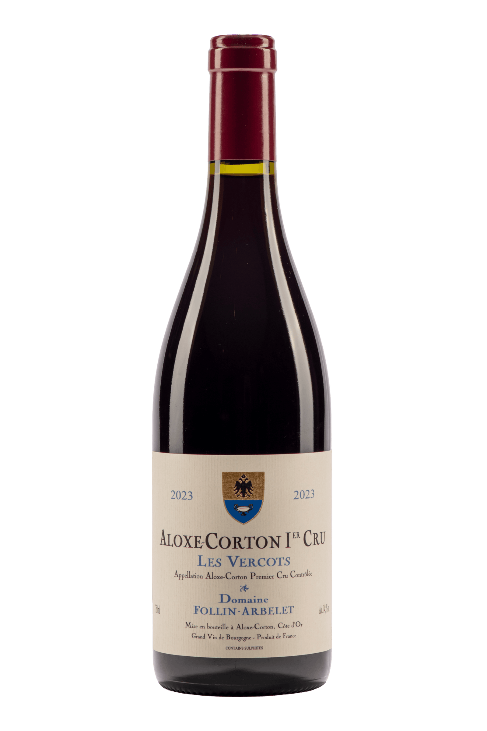 Aloxe Corton Les Vercots 1er Cru (Maison Follin-Arbelet)   2023