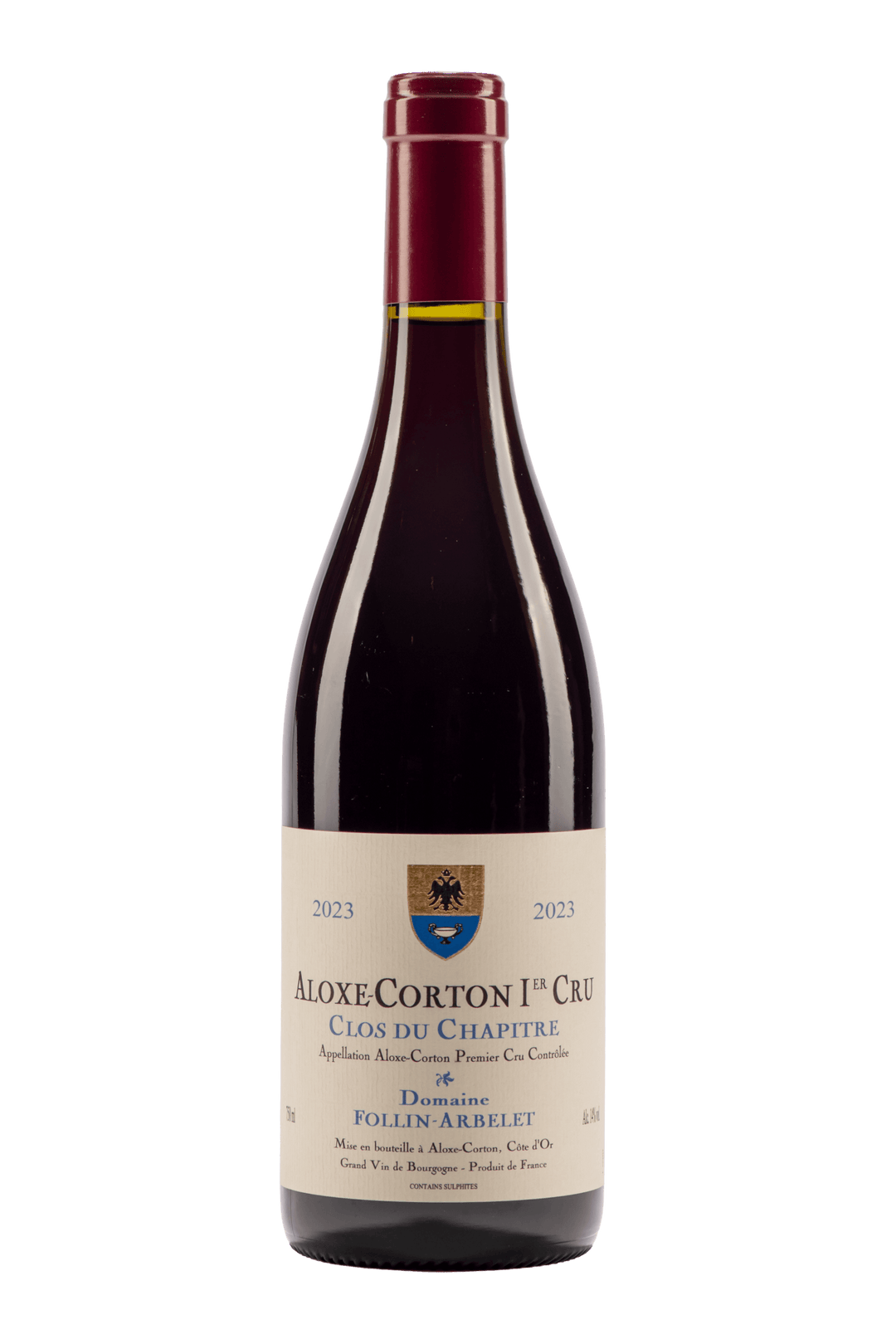 Aloxe Corton Clos du Chapitre 1er Cru (Maison Follin-Arbelet)   2023